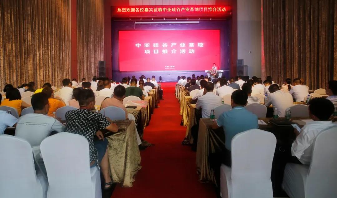 中亚硅谷产业基地推介会圆满举行